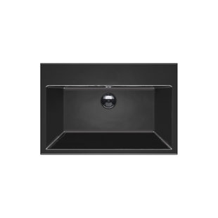 Catalano Zero 75 19.69'' Ceramic Rectangular Bathroom Sink with Overflow