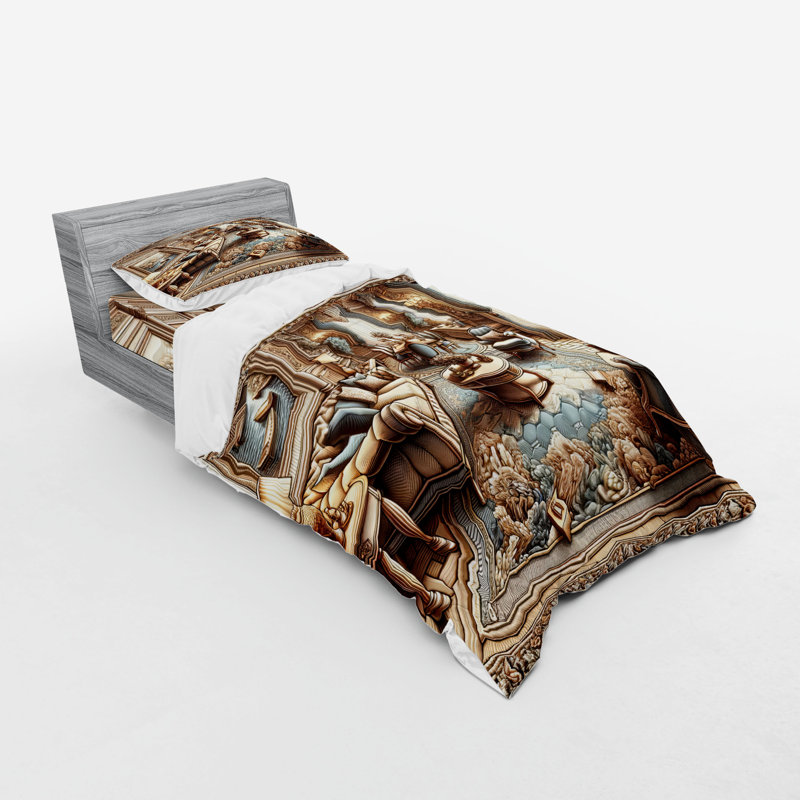 Polyester Duvet Cover, Twin Duvet Cover + 2 Additional Pieces