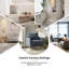 Fauteuil Werner avec dossier et coussin de siège amovibles-243372289