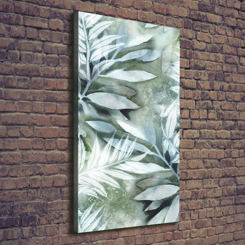 Leaves - Wrapped Canvas Print