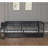 Corner Bed Frame Full Size with Bookcase and 2 Underbed Storage Drawers, Modern Bed with LED Light and Charging Station, Left and Right Interchangeable-693864912-693864877