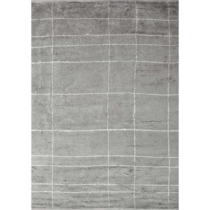 Wool Geometric Indoor Rug, Rectangle 10' x 14'