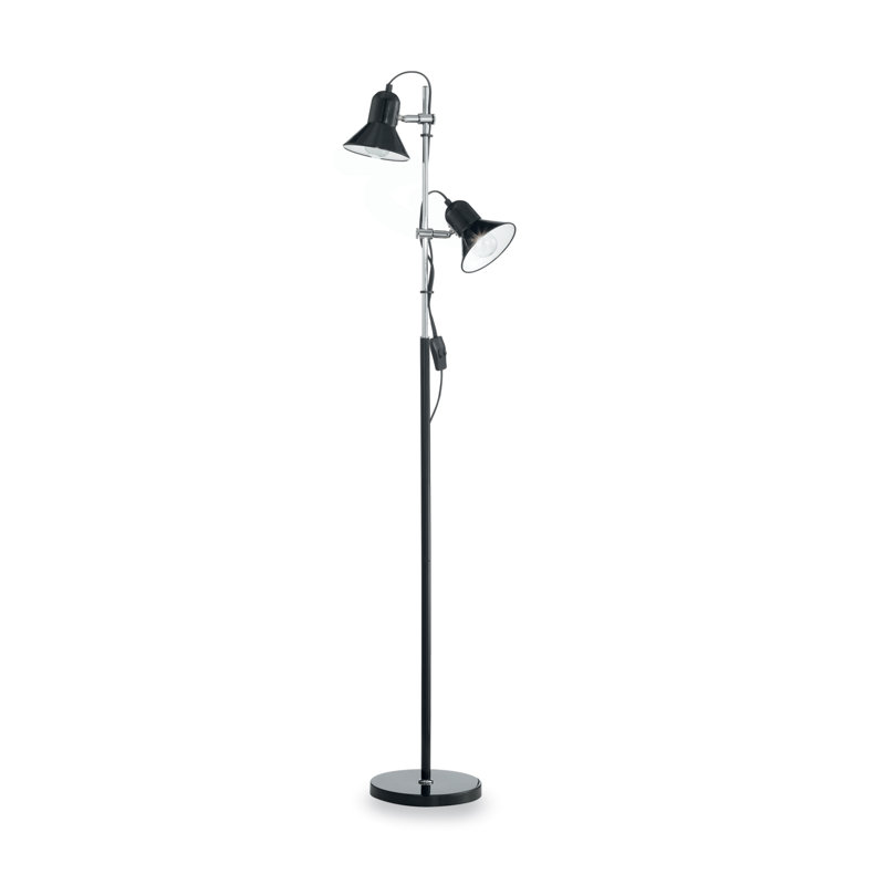 Lampe sur pied à branches 60,63 ", Noir