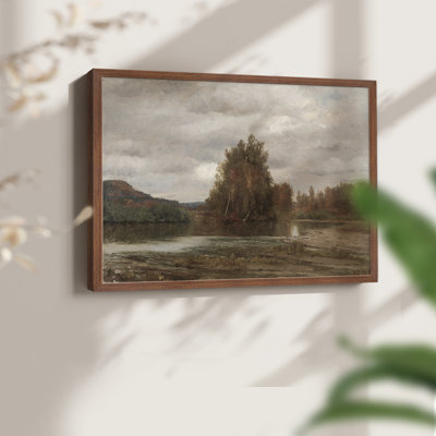 Paysages rétro-CDXC - reproduction encadrée