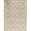 Hand-Knotted High-Quality Green Area Rug