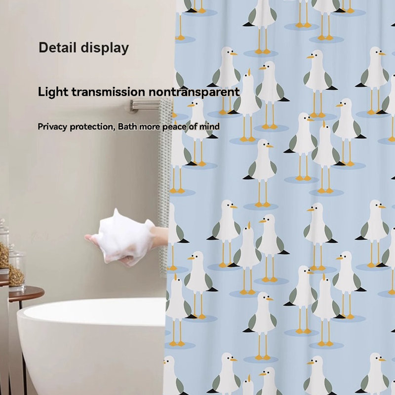 Rideau de douche en polyester
