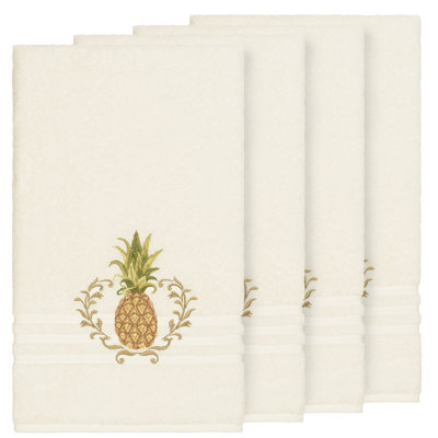 Ensemble de serviettes de bain en coton 4 pièces Welcome