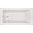 Sydney 60'' x 34'' Whirlpool Acrylic Bathtub-9229633-88772008-49367769