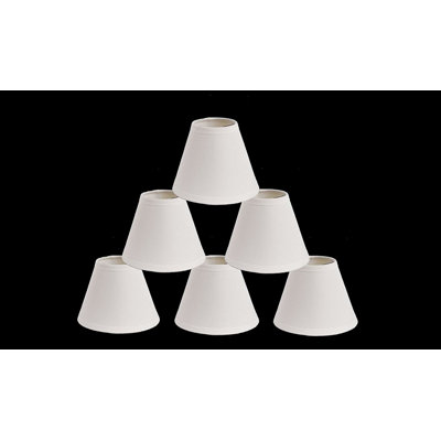 5'' H Cotton Empire Lamp Shade