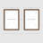 Premium Framed Wall Art Vintage Fine Art Antique Classic for Bedroom - 26"x36" Set of 2-754088489