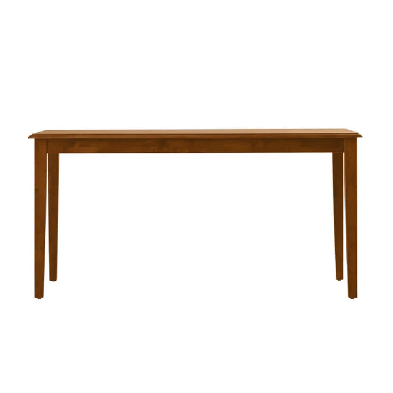 Weldy Solid Wood Dining Table, Walnut