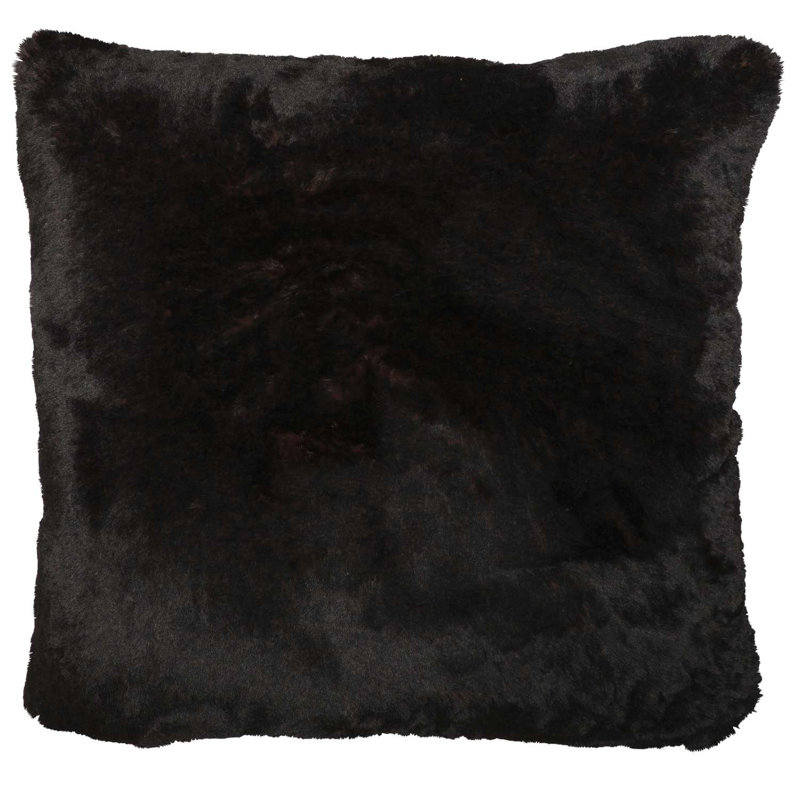 Lapin gris Wooded River - taie décorative européenne - 26 x 26, Gris