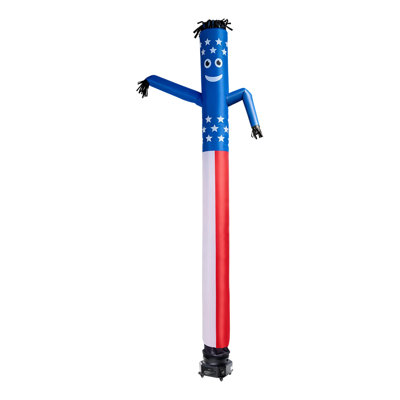 Inflatable Tube Man with Blower, 10 ft Tall, Wacky Waving Wind Flying Inflatable Dancing Tube Guy with 3/4 HP IPX3 Waterproof Blower Fan, for Outdoor Advertising Business Store Party Decoration