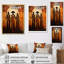 Impression sur toile «Klaeo Native American Art Tribal Vision I»-111379444-111379455