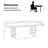 Arkelle 84" Manufactured Wood Trestle Dining Table