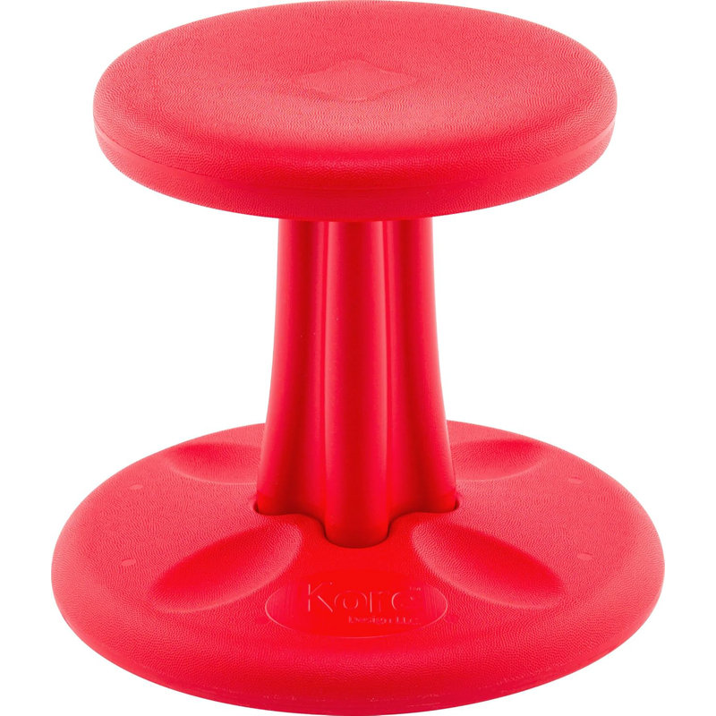 Fauteuil oscillant 16 po Kore Design ™, noir, H 12 po x l 11 po x P 11 po, Rouge