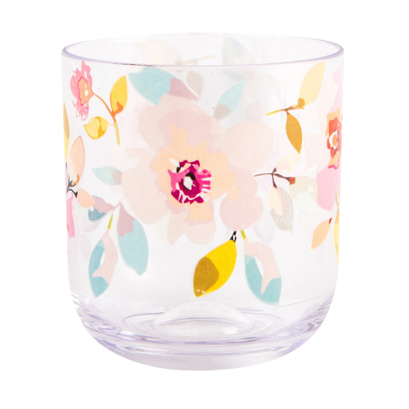 Gardenia 0.25ml Acrylic Drinking Glass Set