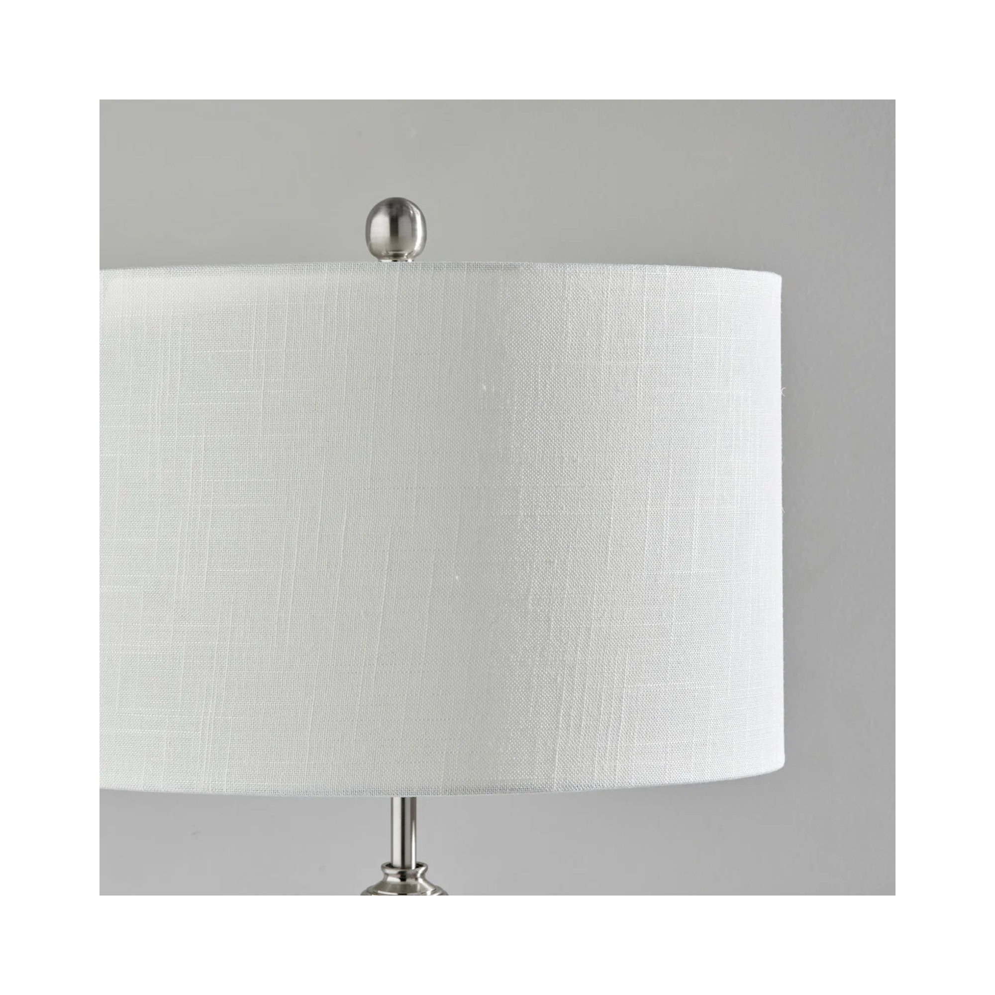 Elita Adjustable Metal Table Lamp, Brushed Steel