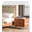 Tables de chevet rétro françaises, tables de chevet de chambre à coucher, armoires de rangement en bois massif