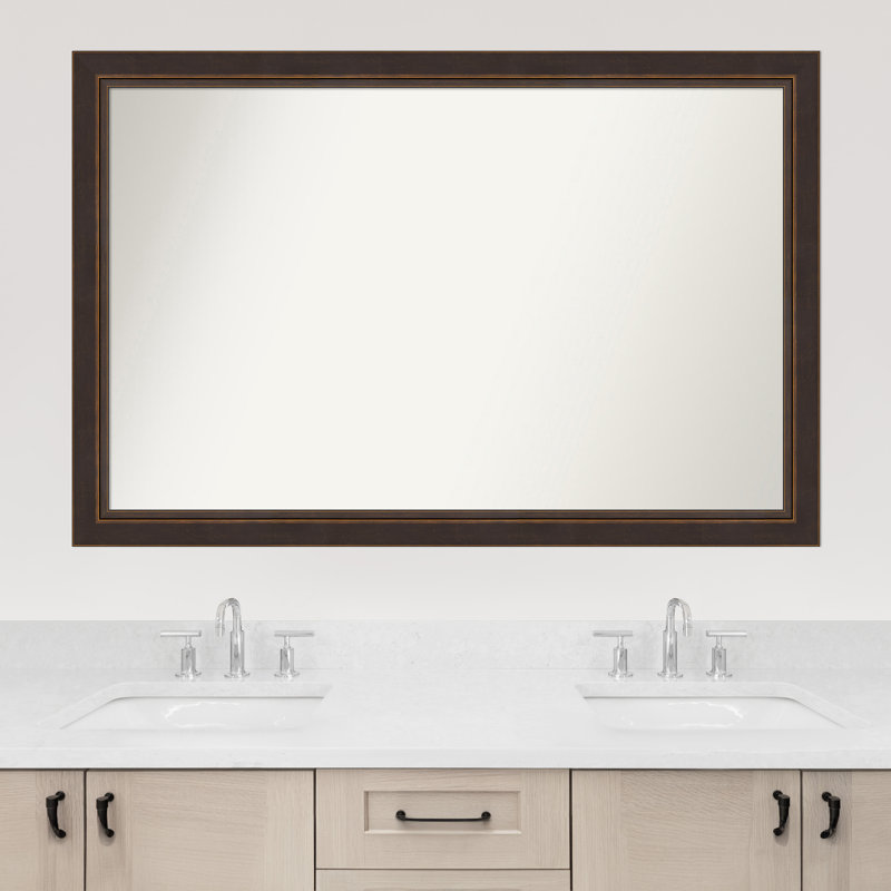Miroir mural Ramsses, Rectangle, 33,5 po x 50,5 po