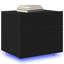 50cm W Solid Wood Bedside Table