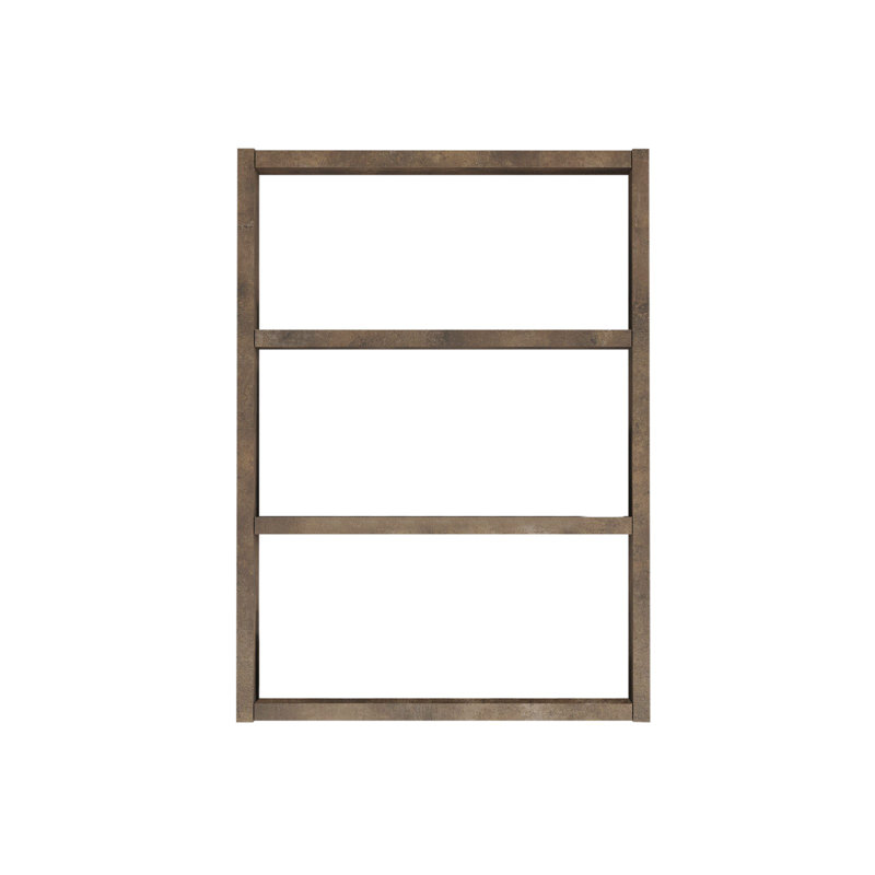 Roshaad 3 Piece Bracket Shelf, Brown