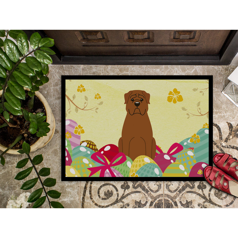 Saroyan Non-Slip Easter Outdoor Doormat, 18" W x 27" L