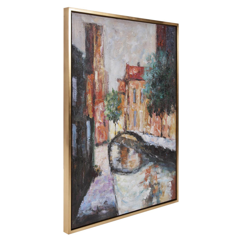 Art français peint à la main à la française