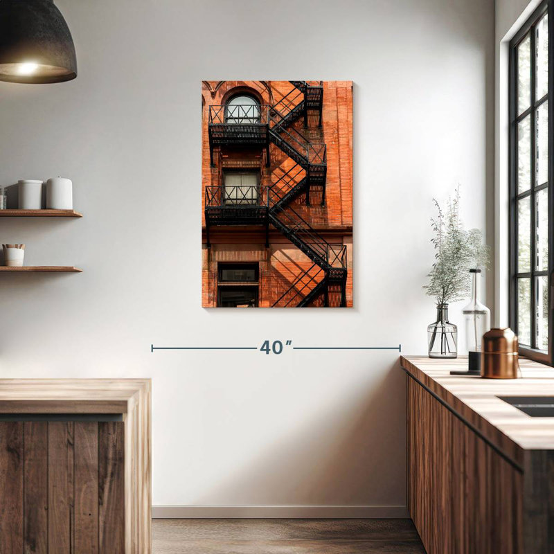 Escalier de secours Lilie, H 36 po x l 24 po