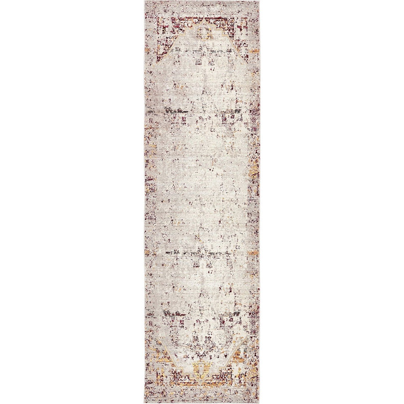 Donminique Geometric Indoor Rug, Runner 2'7" x 9'10"