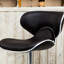 Revêtement brun foncé, de 2. Revêtement, base. 360 degrés et repose-pieds. Sièges en similicuir. L 17,75 po x P 21,25 po, H 34 à 42,5 po Assemblage simple réglable avec base en métal brun, pivotant,-70835749