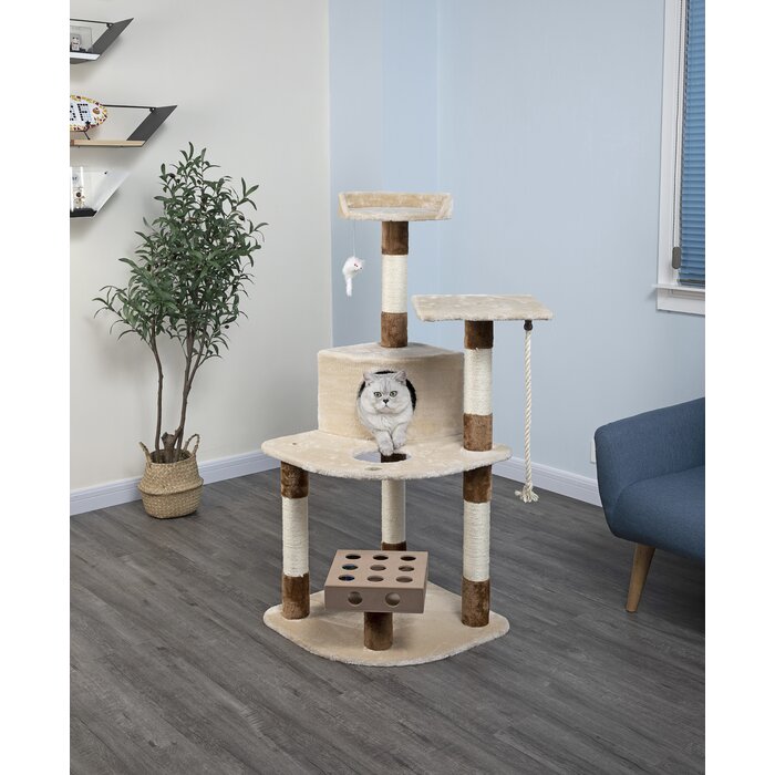 Go Pet Club 48'' H Cat Tree & Reviews | Wayfair