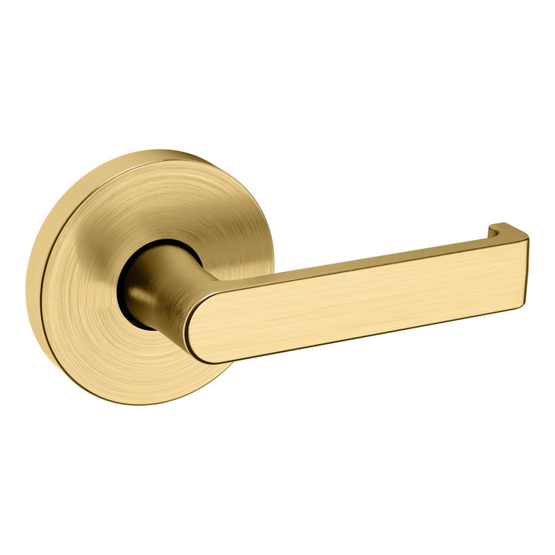 5105 Lever Door Lever, Lifetime (PVD) Satin Brass