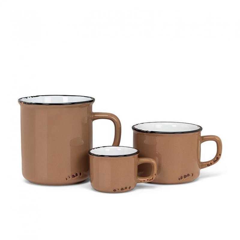 Tasse à cappuchino Jimella, Taupe