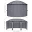 Evren 3.5m x 5m Steel Patio Gazebo