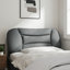Coussin de tête de lit vidaXL gris clair tissu Hvar 100 cm-195563290