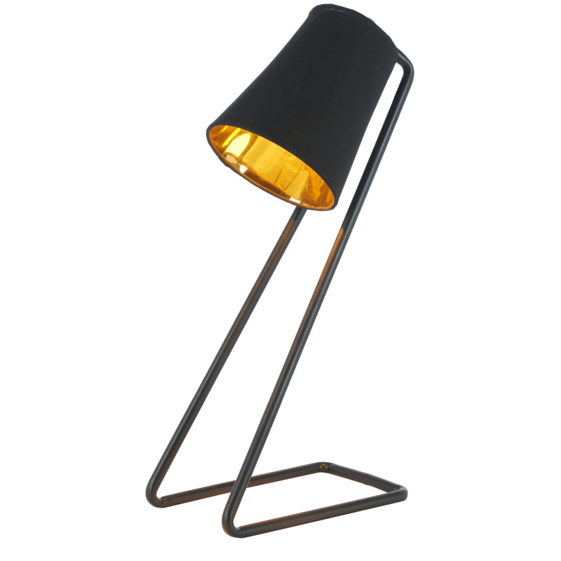 Lampe de table noire 20 po Fetush