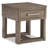 Keithen End Table with Storage and Built-In Outlets