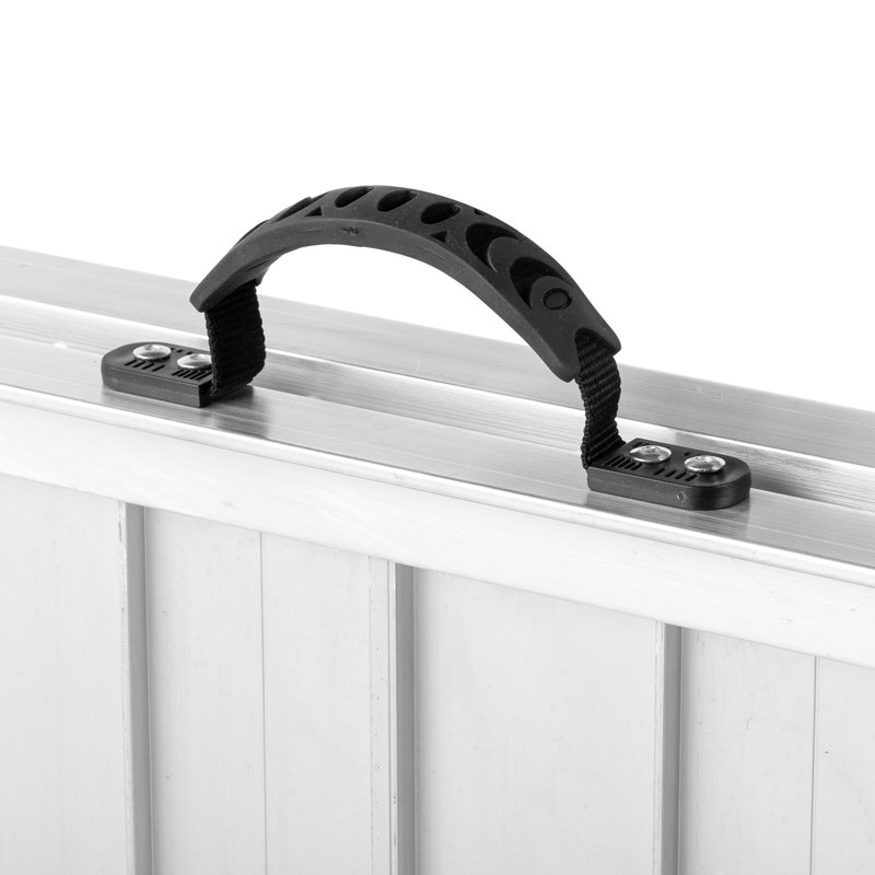 Winado Aluminum Foldable Portable Ramp, 1.96" H x 28" W x 72" L