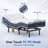 Massage Adjustable Bed Frame with Anti-Snore, Zero Gravity, Wireless Remote-58100388