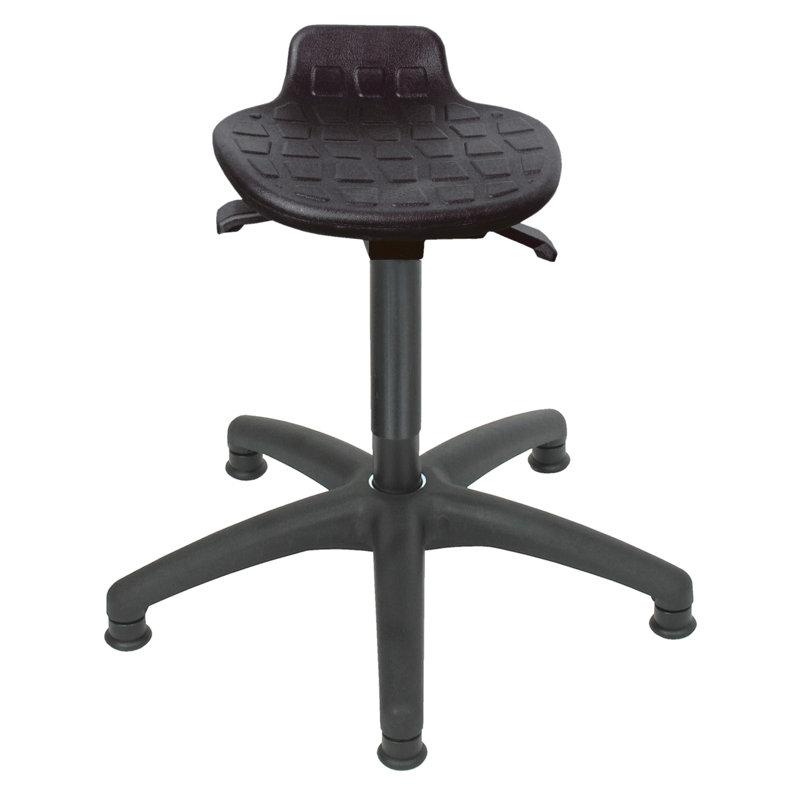 Talmadge Adjustable Height Ergonomic Lab Stool