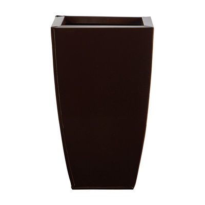Tapered Square Metal Planter