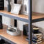  Solution de rangement combinée: ensemble de tablettes robustes de 24 po de largeur et de 48 po de largeur - noir-235358971-235358965