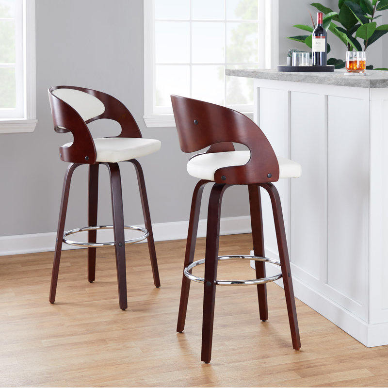 Tabouret de bar pivotant 29,5 po Lakyia