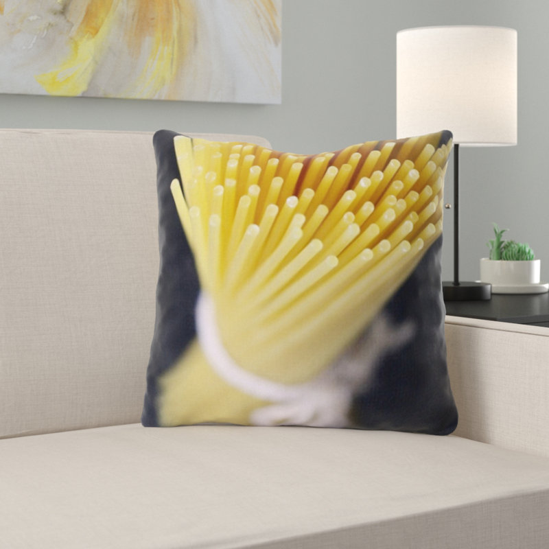 Coussin décoratif à pâtes