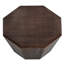 Table basse octogonale en bois d'hévéa-930924256