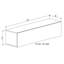 Cellan Unfinished TV Stand for TVs up to 88"