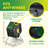 Plastic Outdoor Tumbler Composter with Latching Lid-108772145
