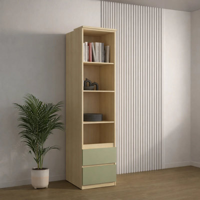 Bischoff 215 cm H x 45 cm W Bookcase