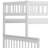 Solid Twin Over Full Wood Stairway Bunk Bed Frame With Trundle And Storage-438189666